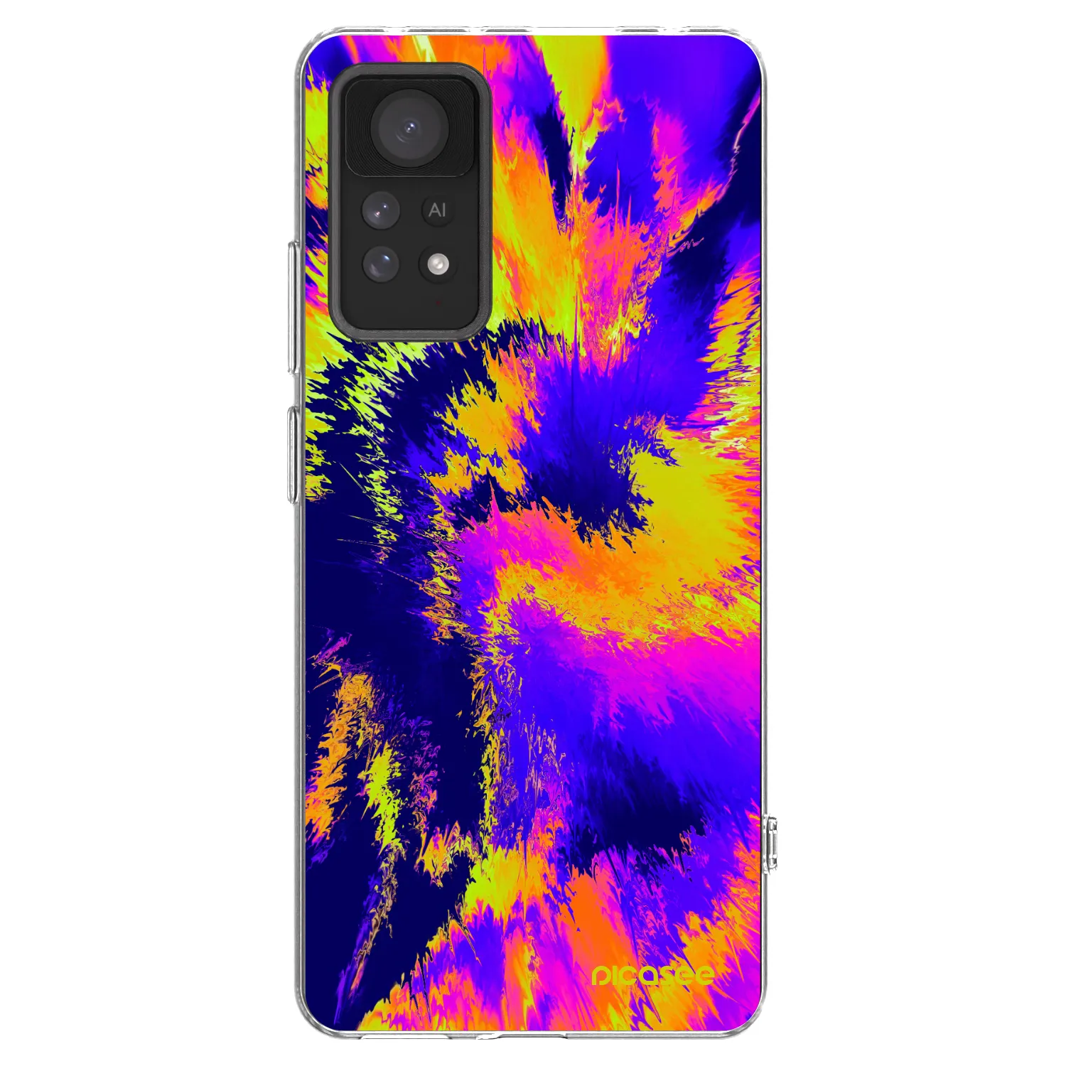 Picasee silikonski prozorni ovitek za Xiaomi Redmi Note 11 Pro - Burn