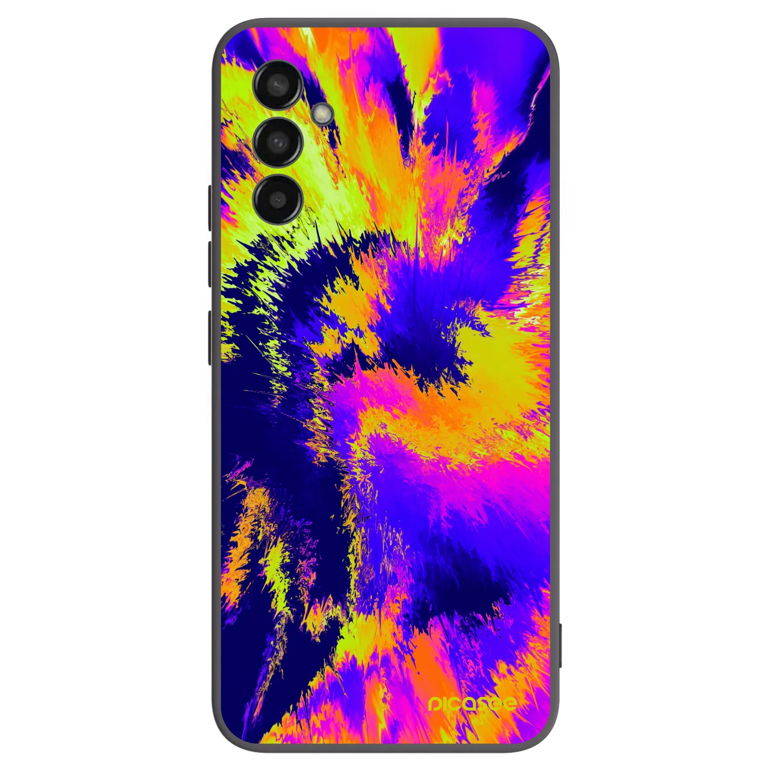Picasee silikonski črni ovitek za Samsung Galaxy M13 M135F - Burn