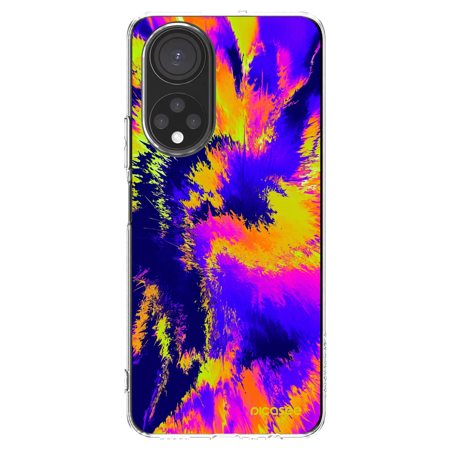Picasee silikonski prozorni ovitek za Honor X7 - Burn