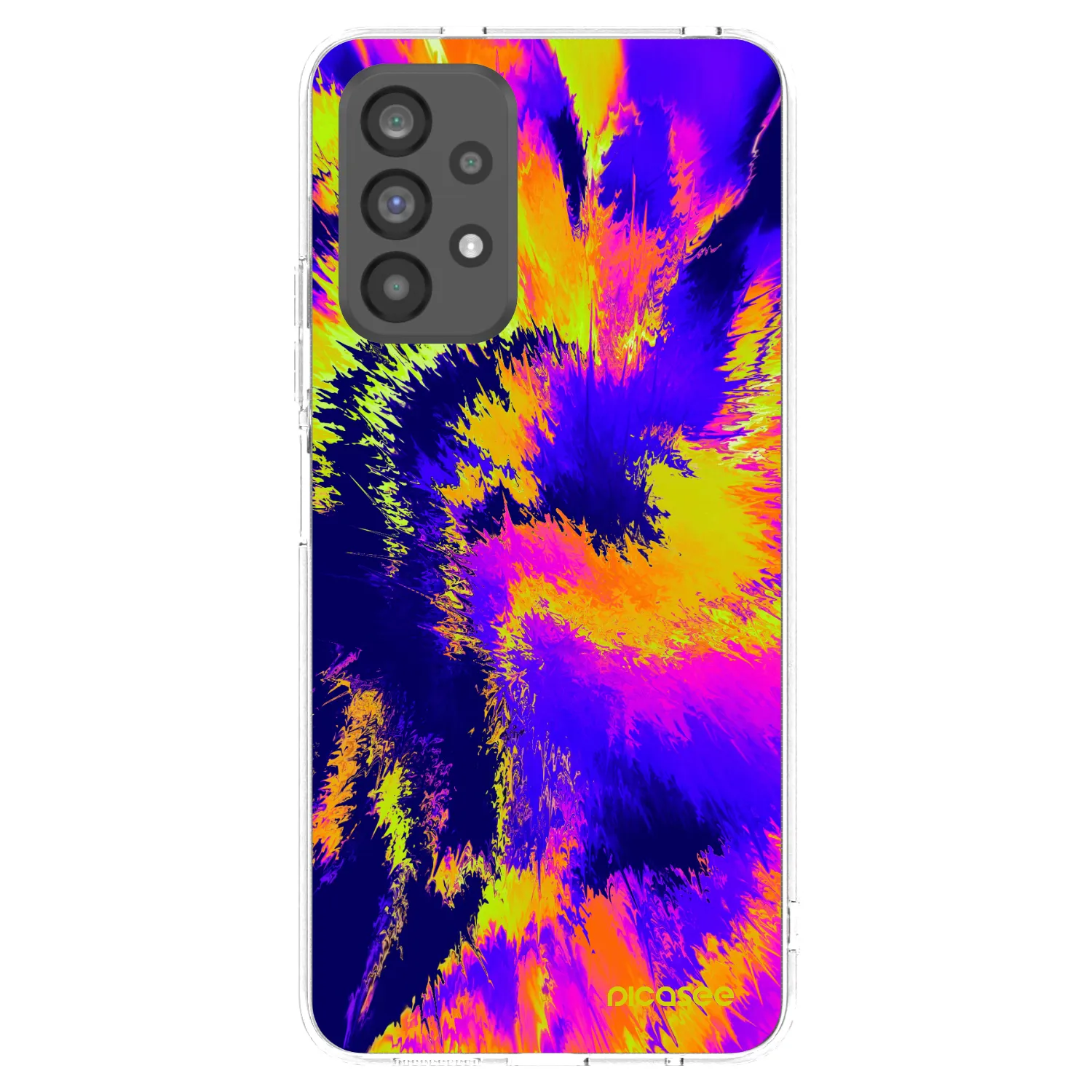 Picasee silikonski prozorni ovitek za Samsung Galaxy A73 5G - Burn
