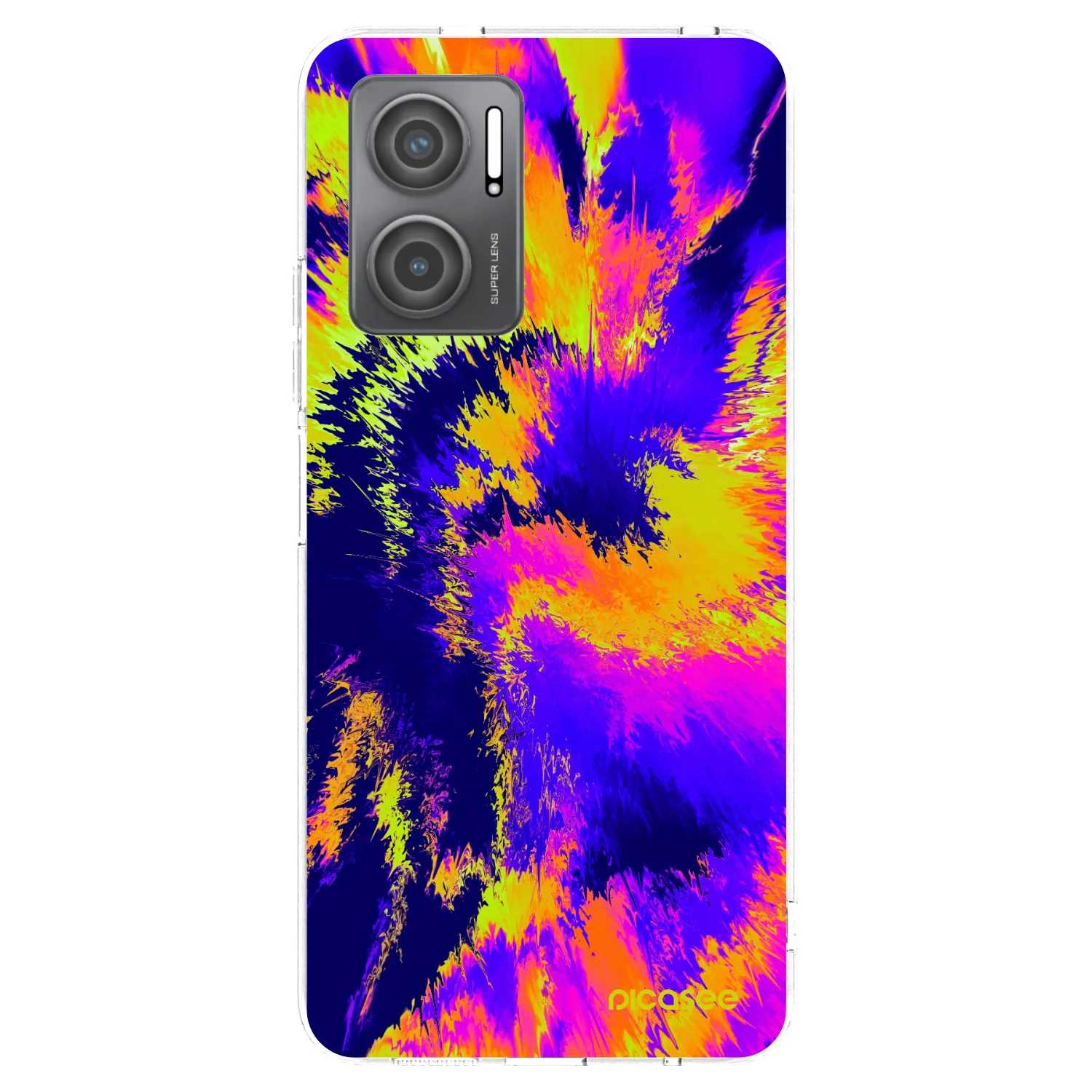 Picasee silikonski prozorni ovitek za Xiaomi Redmi 10 5G - Burn