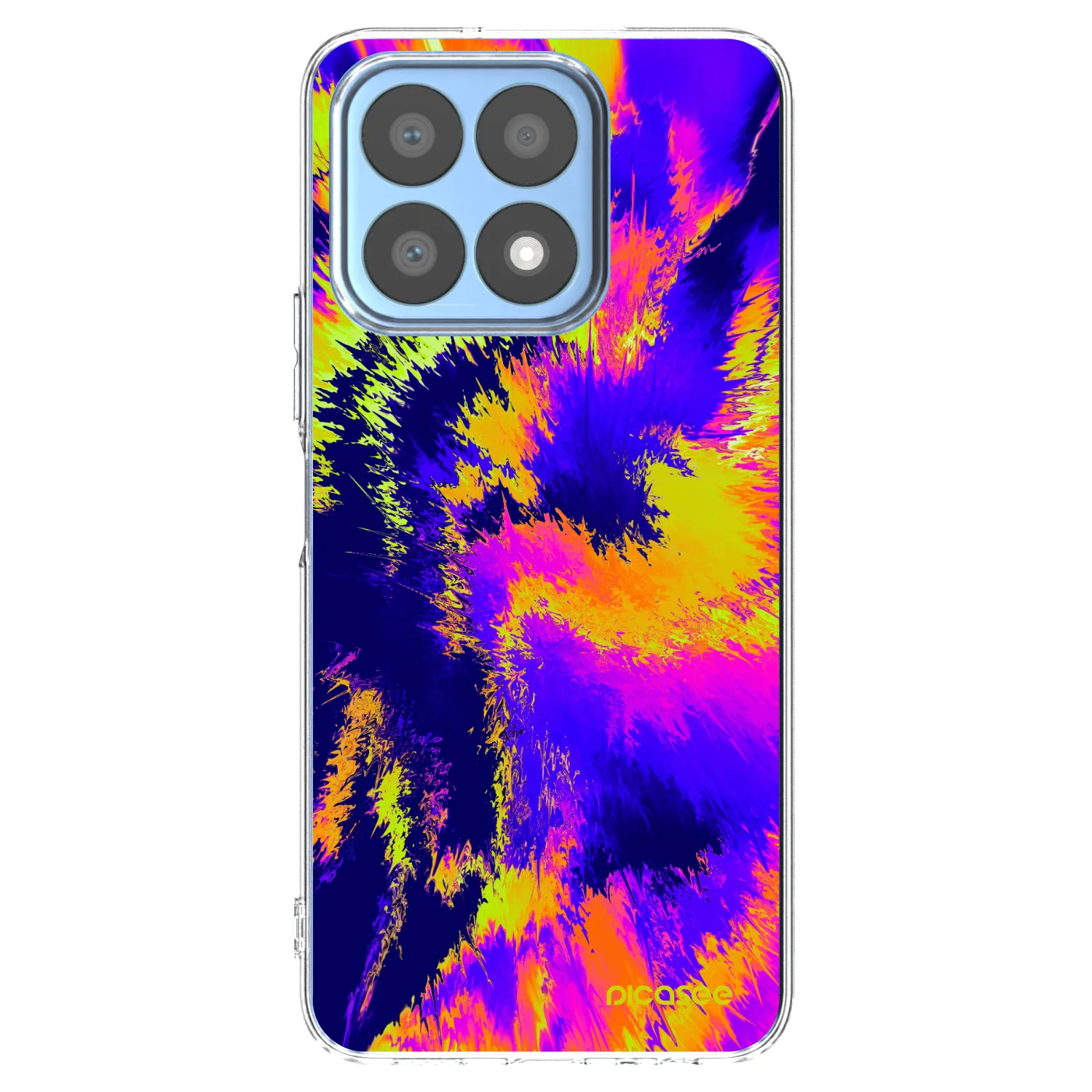 Picasee silikonski prozorni ovitek za Honor X8a - Burn