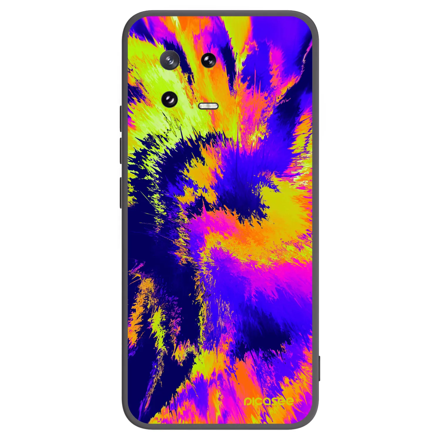 Picasee silikonski črni ovitek za Xiaomi 13 Pro - Burn