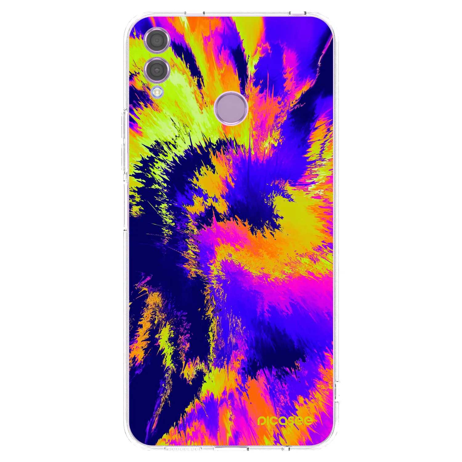 Picasee silikonski prozorni ovitek za Honor 8X - Burn