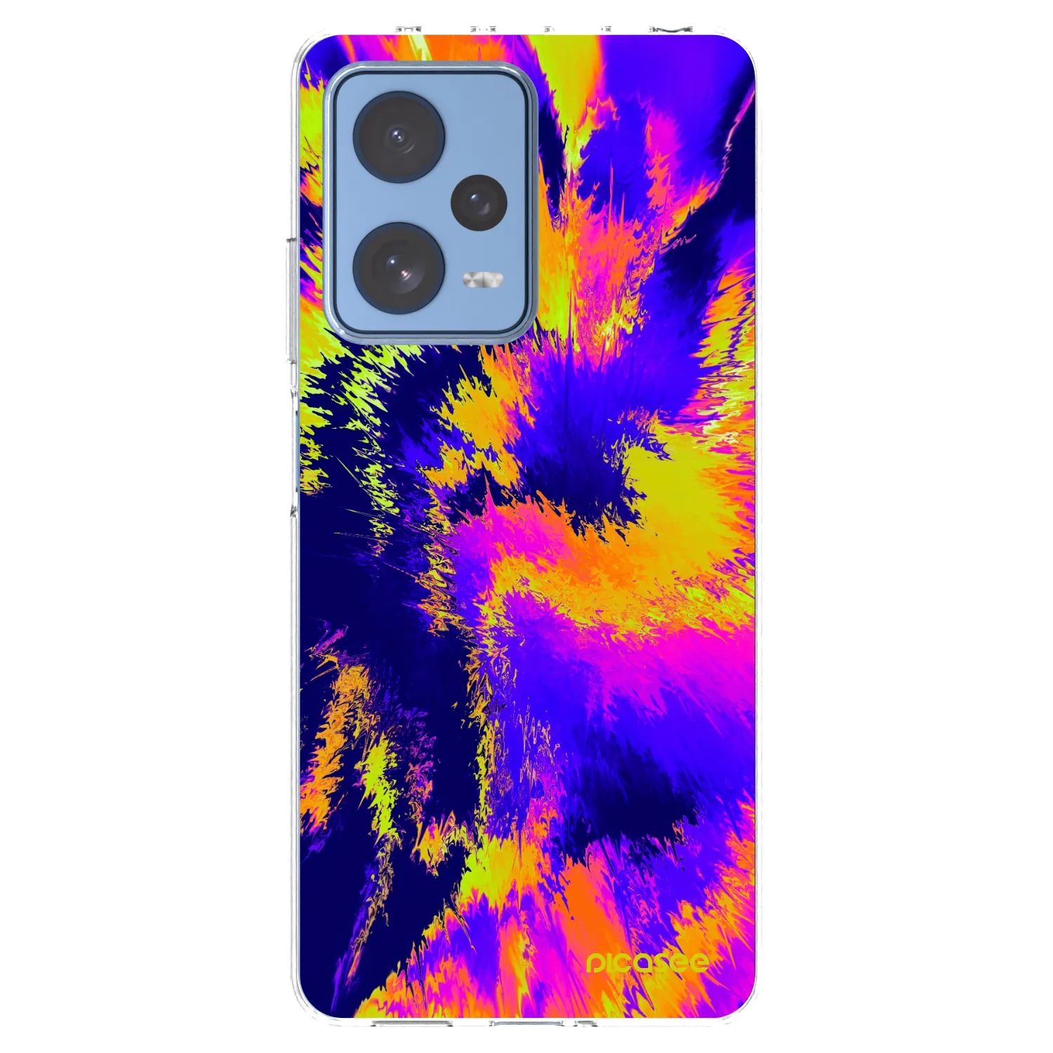 Picasee silikonski prozorni ovitek za Xiaomi Redmi Note 12 Pro 5G - Burn
