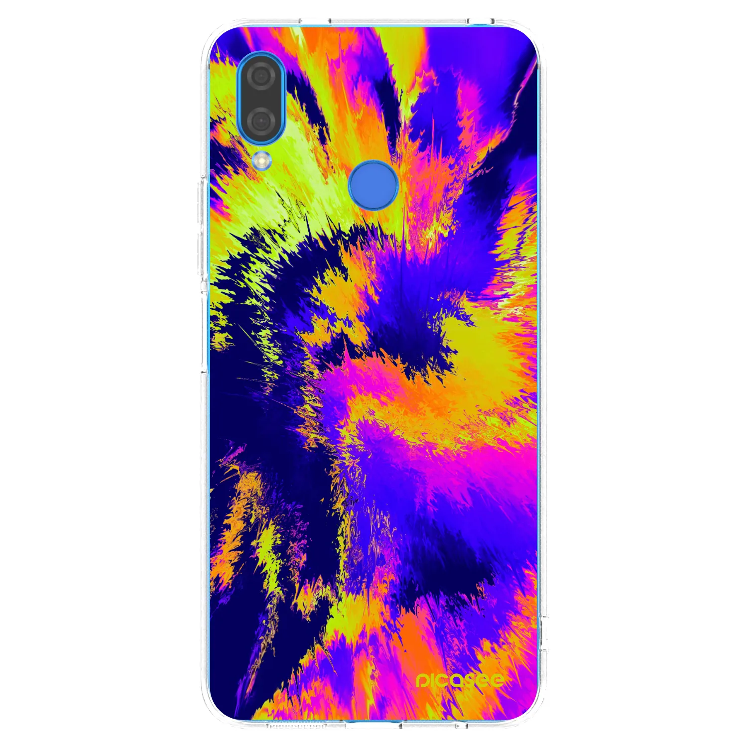 Picasee silikonski prozorni ovitek za Huawei Nova 3 - Burn
