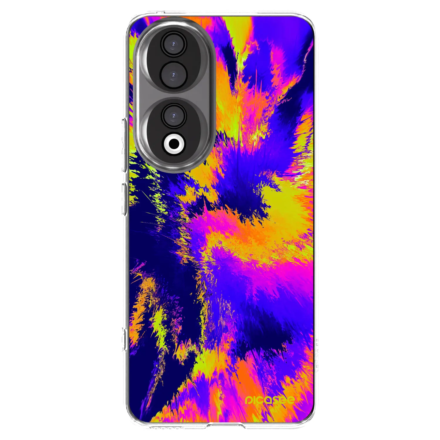 Picasee silikonski prozorni ovitek za Honor 90 5G - Burn