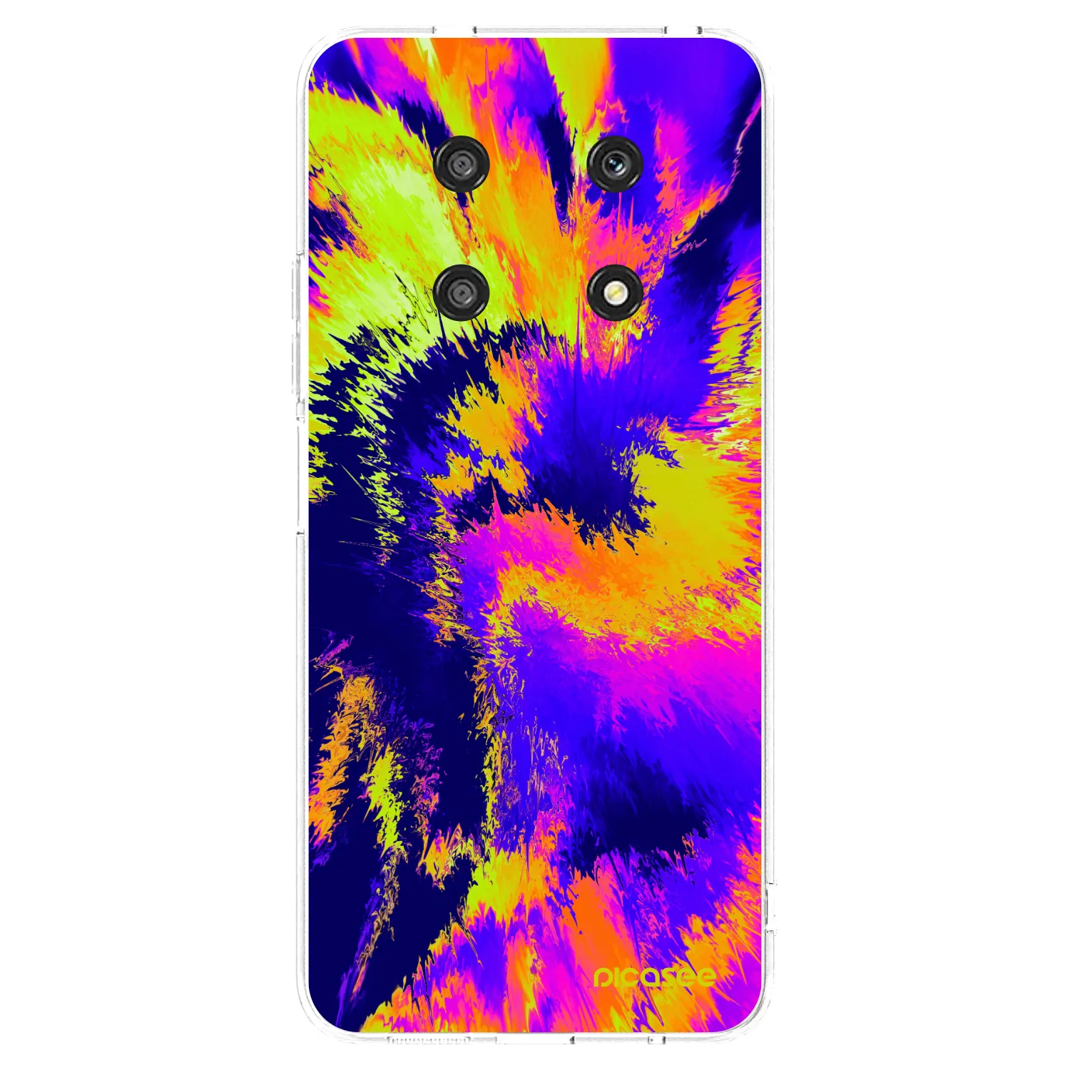 Picasee silikonski prozorni ovitek za Honor Magic4 Lite 5G - Burn