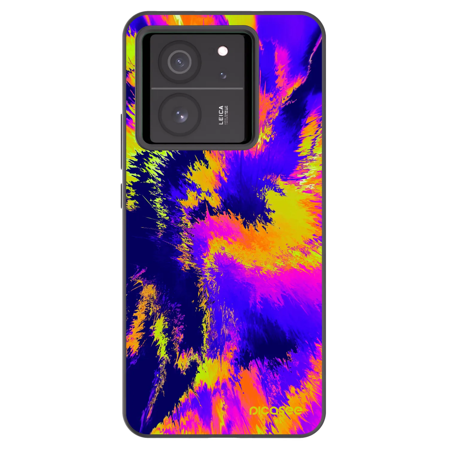 Picasee silikonski črni ovitek za Xiaomi 13T Pro - Burn