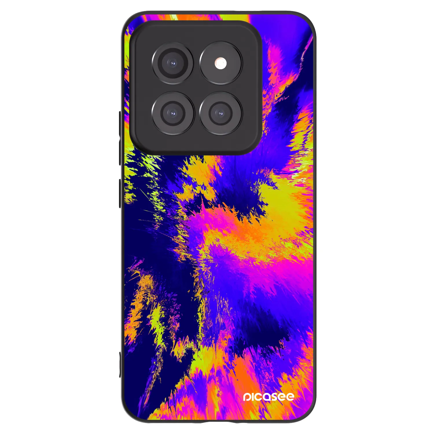 Picasee silikonski črni ovitek za Xiaomi 14 Pro - Burn
