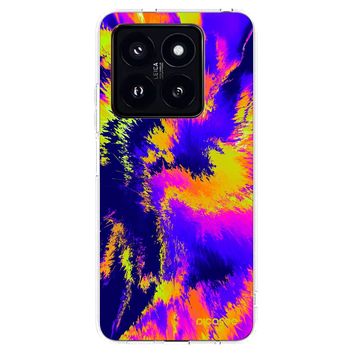 Picasee silikonski prozorni ovitek za Xiaomi 14 Pro - Burn
