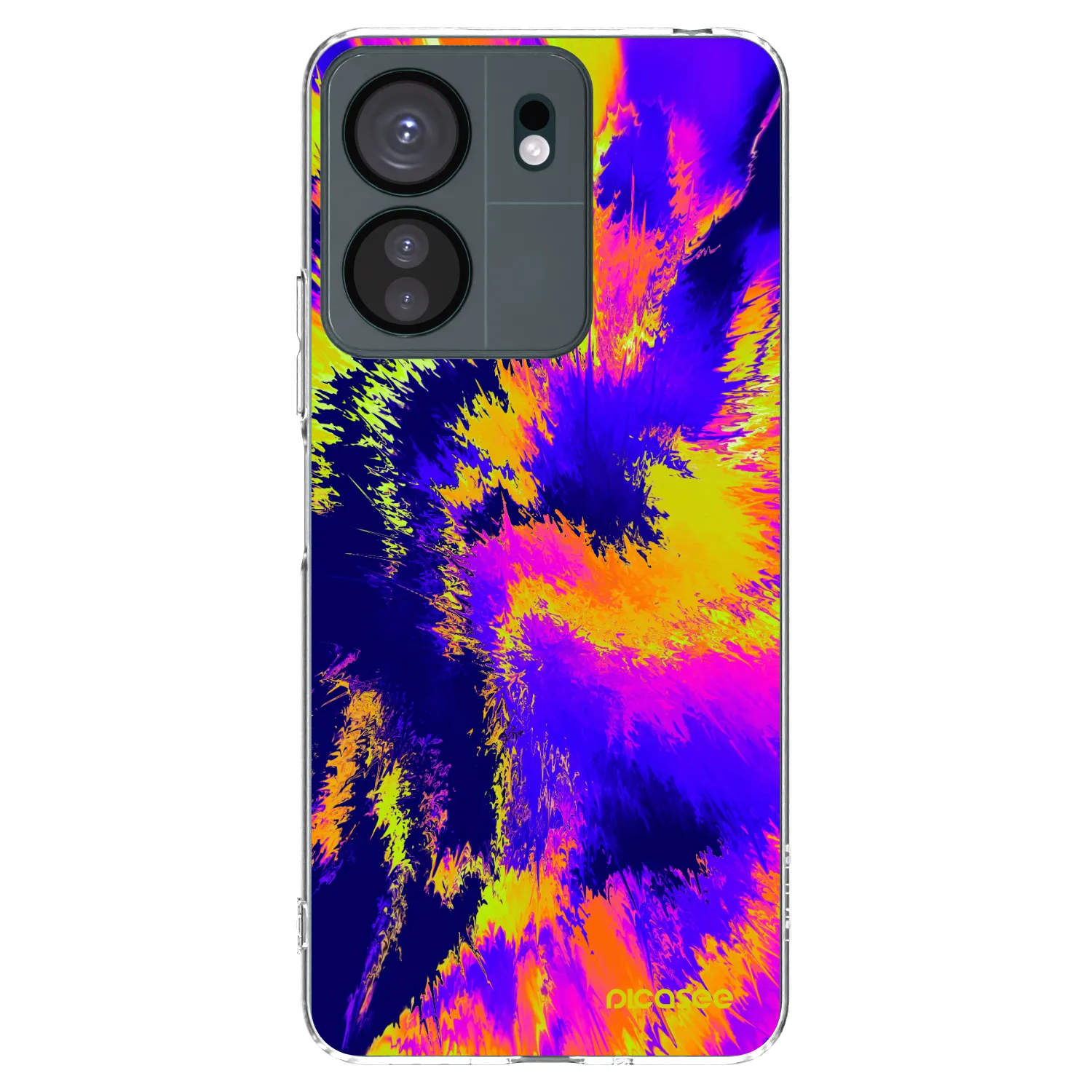 Picasee silikonski prozorni ovitek za Xiaomi Redmi 13C 4G - Burn
