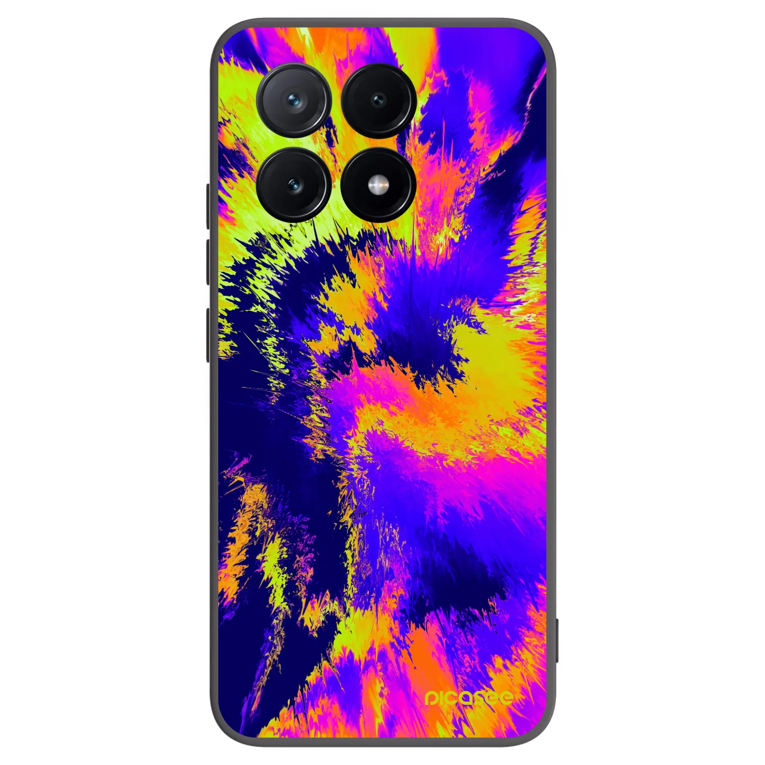 Picasee silikonski črni ovitek za Xiaomi Poco X6 Pro - Burn