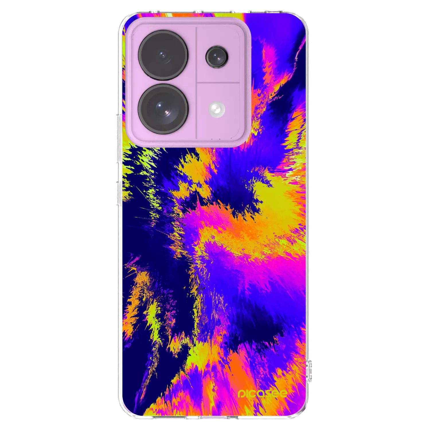 Picasee silikonski prozorni ovitek za Xiaomi Redmi Note 13 Pro 5G - Burn
