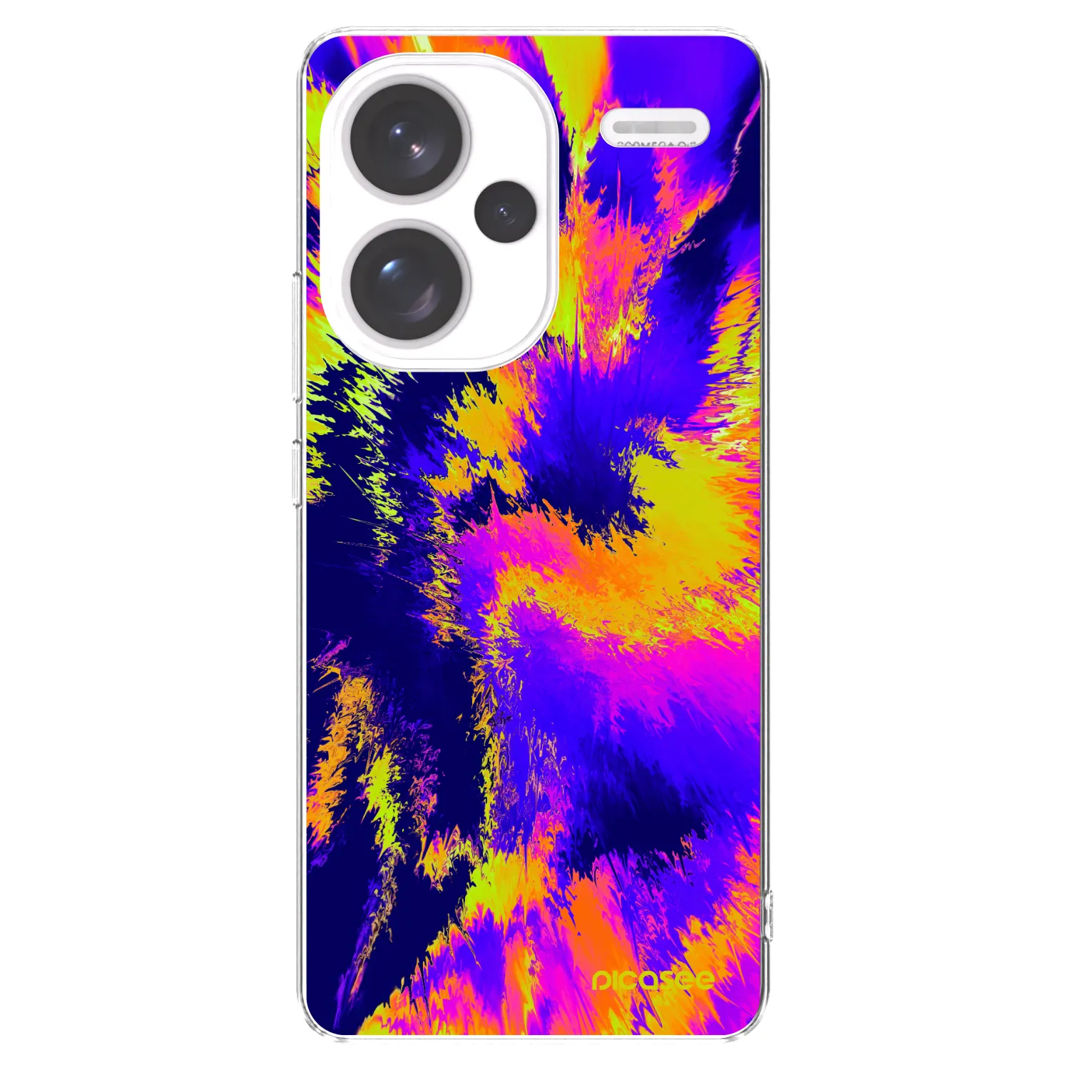 Picasee silikonski prozorni ovitek za Xiaomi Redmi Note 13 Pro+ 5G - Burn