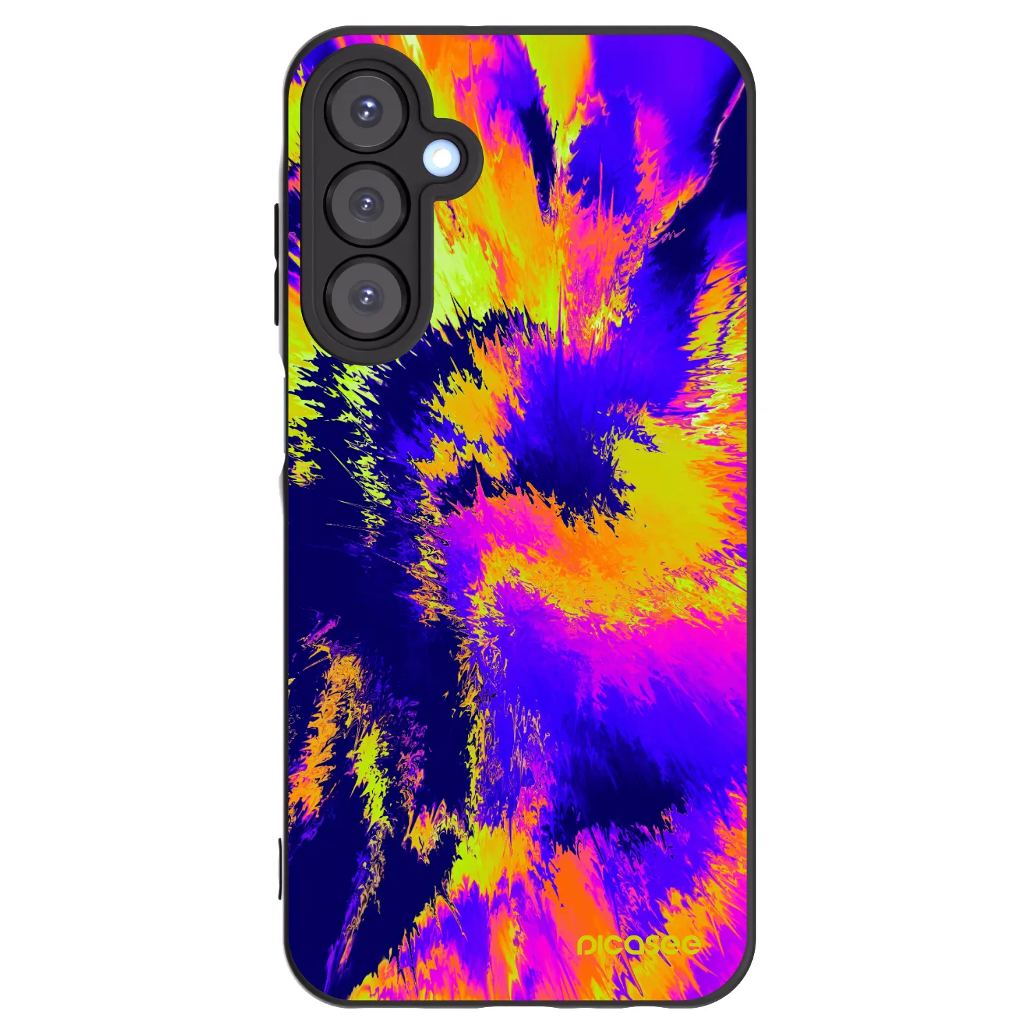 Picasee silikonski črni ovitek za Samsung Galaxy A25 A256B 5G - Burn