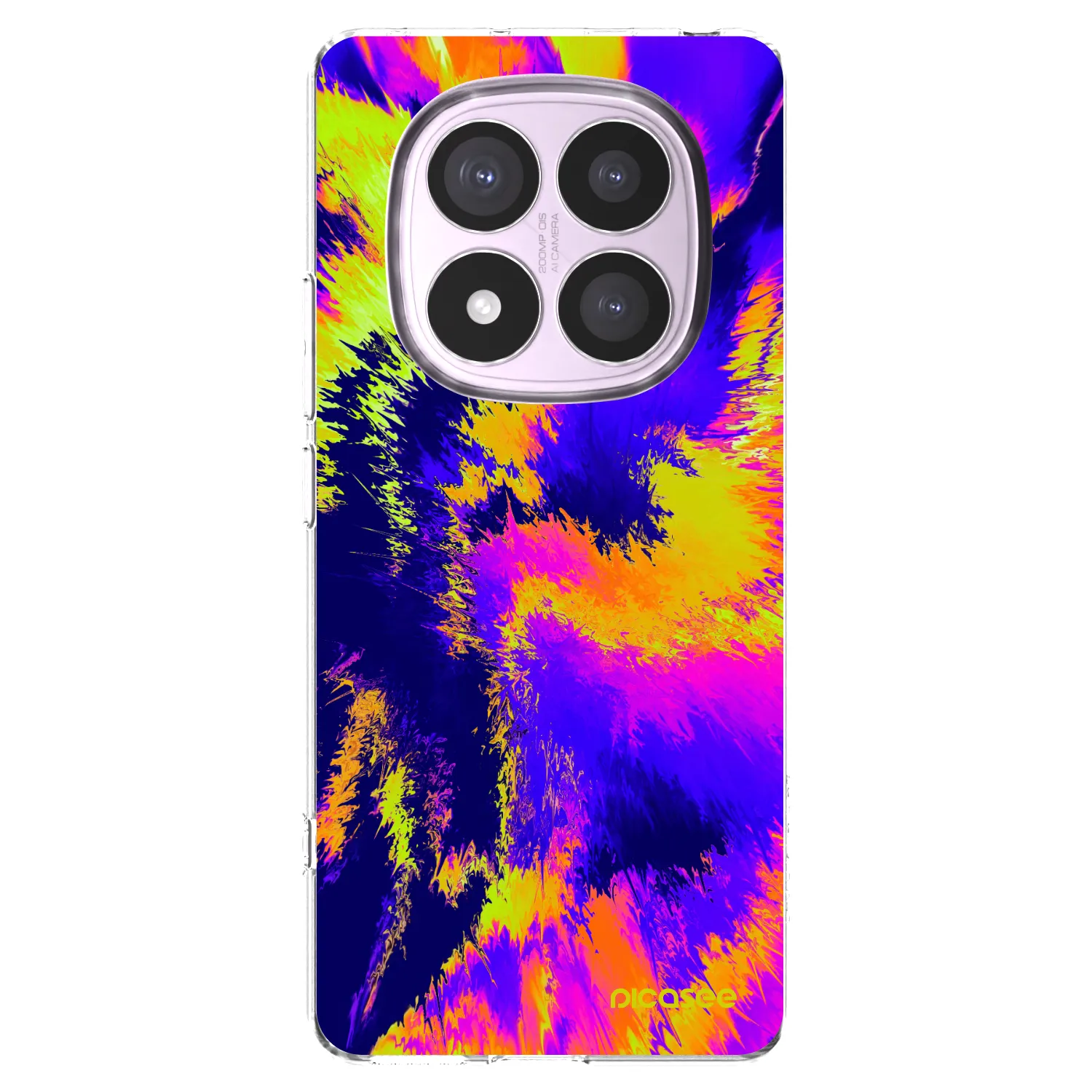 Picasee silikonski prozorni ovitek za Xiaomi Redmi Note 14 Pro 5G - Burn