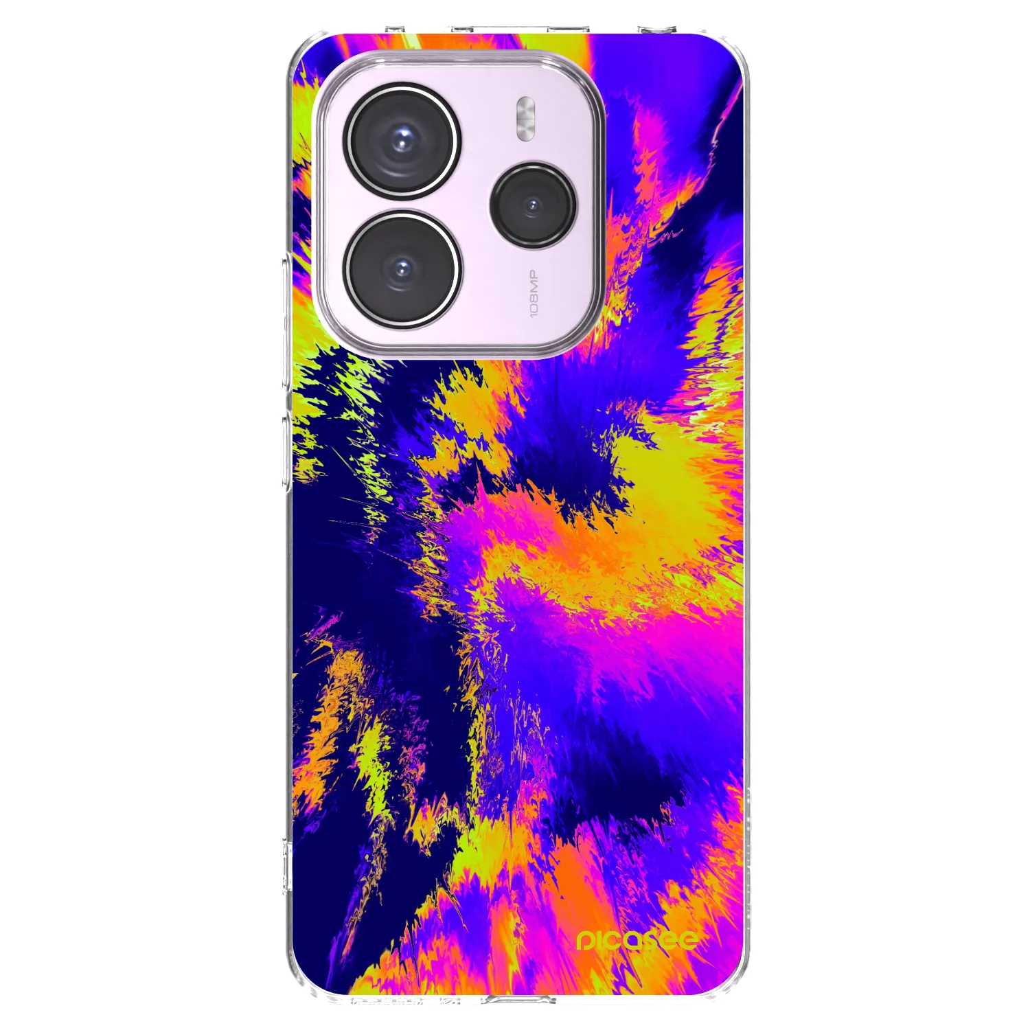 Picasee silikonski prozorni ovitek za Xiaomi Redmi Note 14 5G - Burn