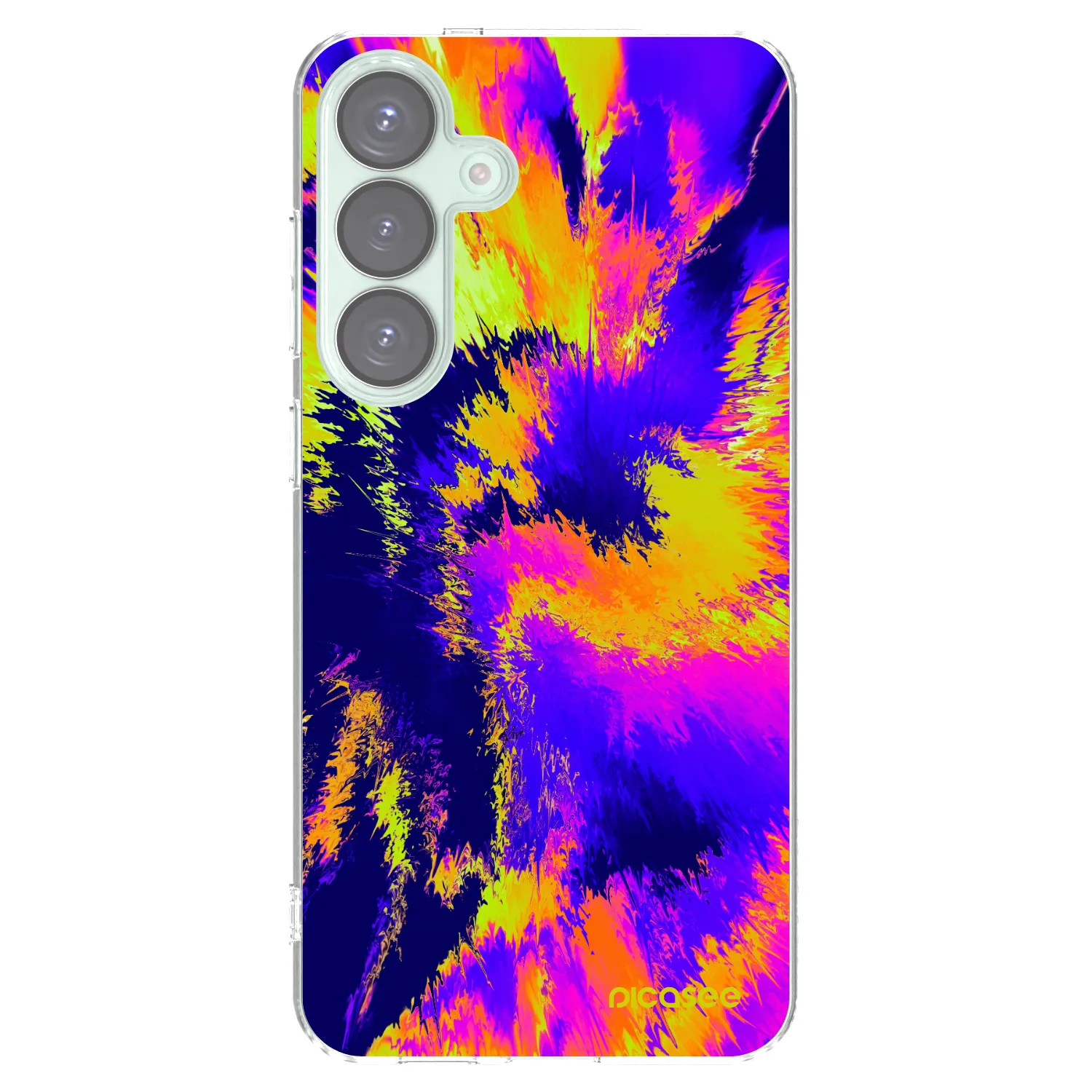 Picasee silikonski prozorni ovitek za Samsung Galaxy S25+ 5G - Burn