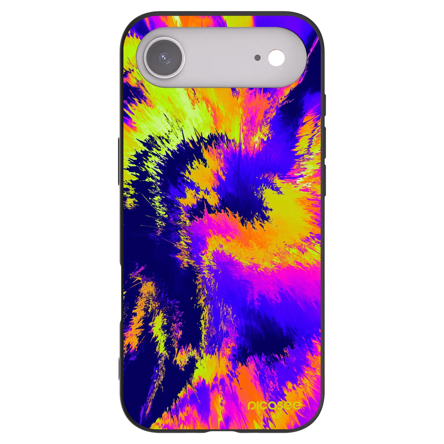 Picasee silikonski črni ovitek za Apple iPhone Air - Burn