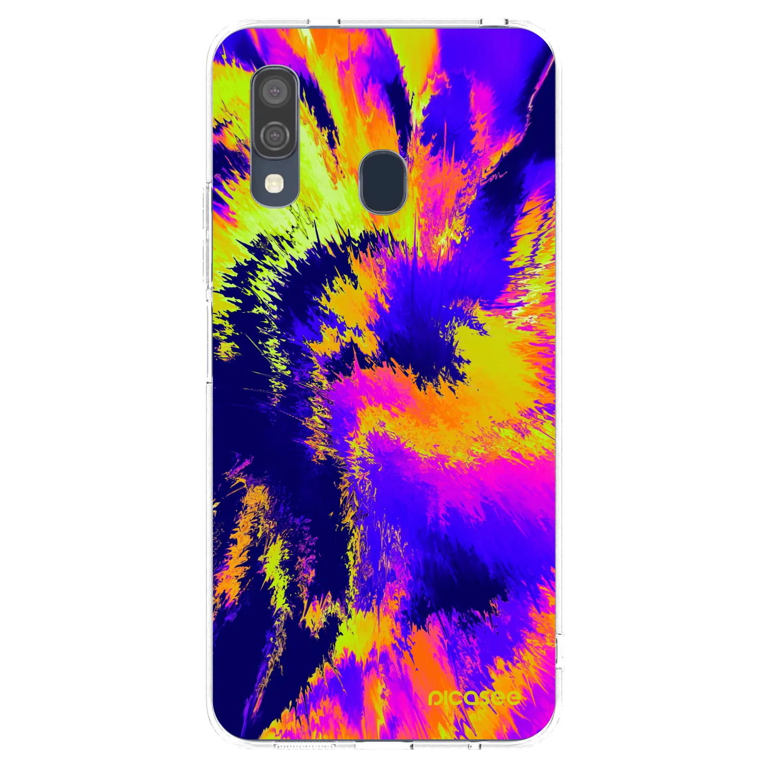 Picasee silikonski prozorni ovitek za Samsung Galaxy A40 A405F - Burn