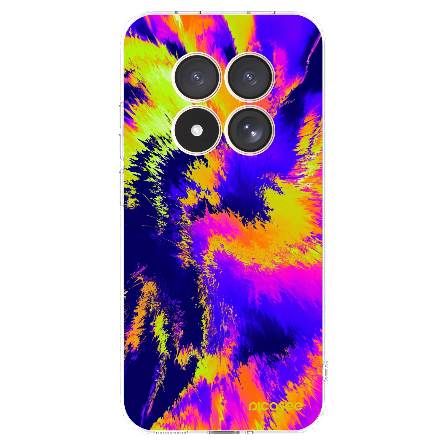 Picasee silikonski prozorni ovitek za Xiaomi Redmi Note 15 Pro 4G - Burn