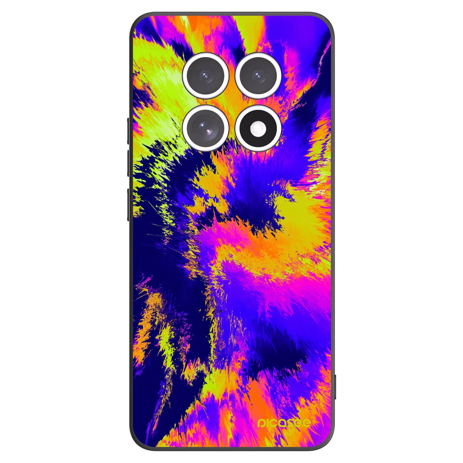 Picasee silikonski črni ovitek za Xiaomi Redmi Note 15 - Burn