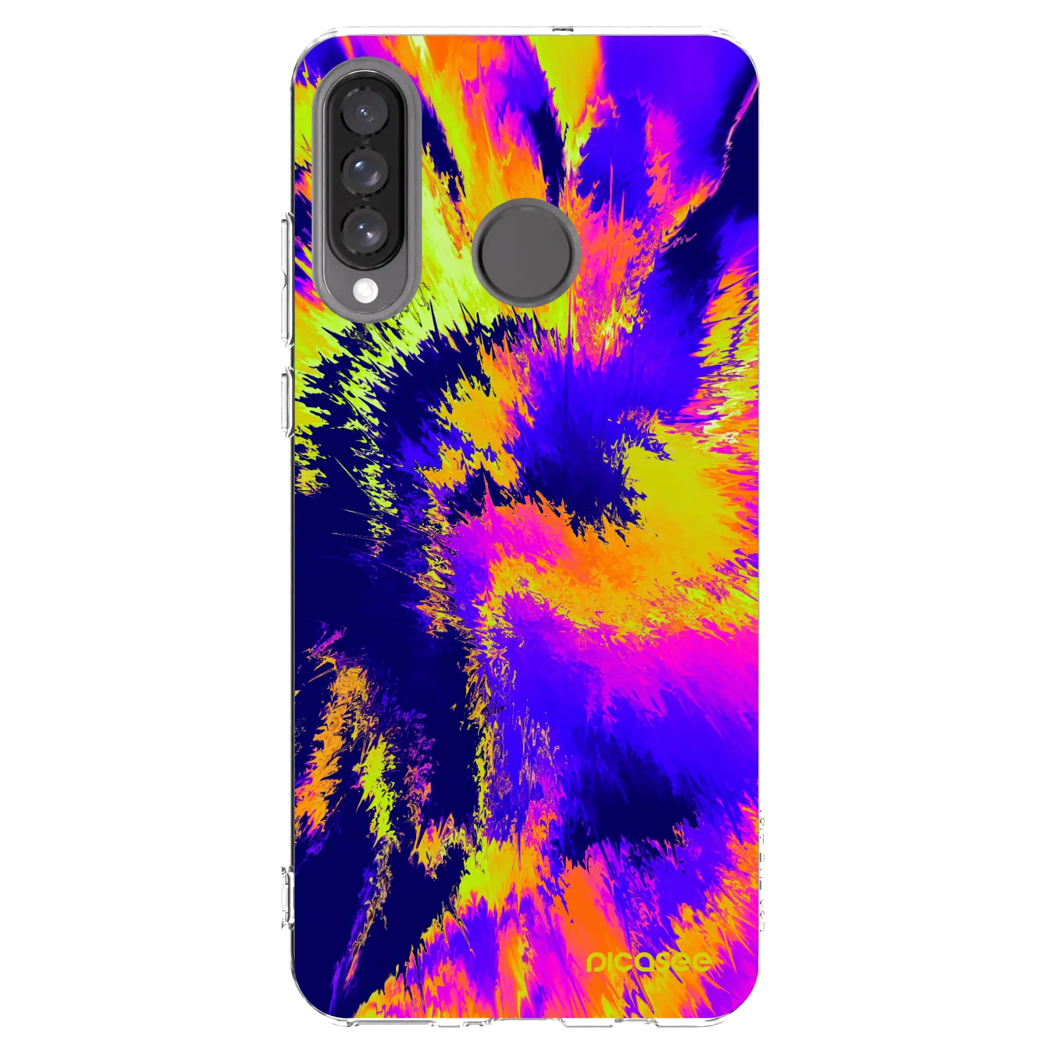Picasee silikonski prozorni ovitek za Huawei P30 Lite - Burn