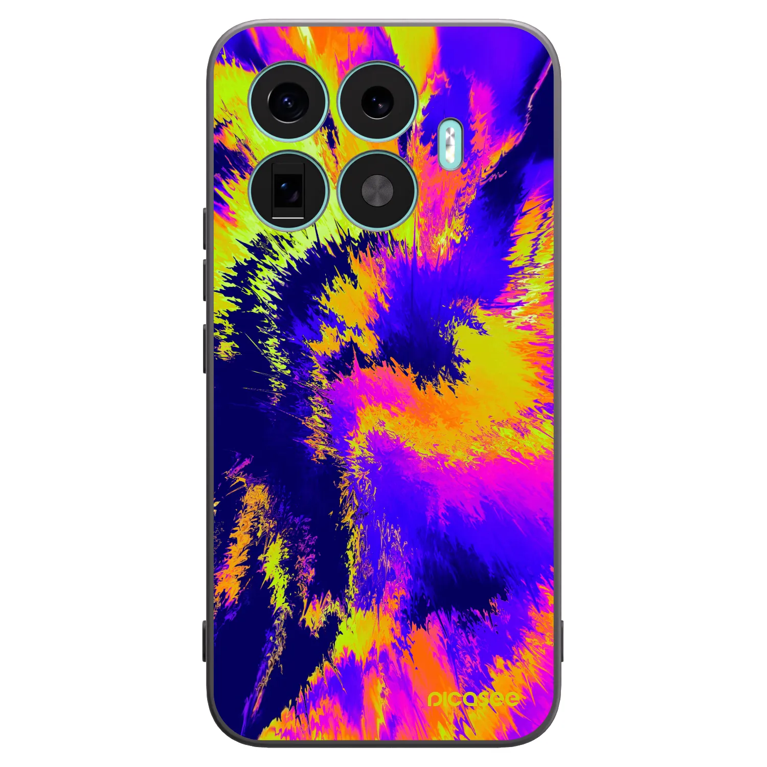 Picasee silikonski črni ovitek za Xiaomi 17T Pro - Burn