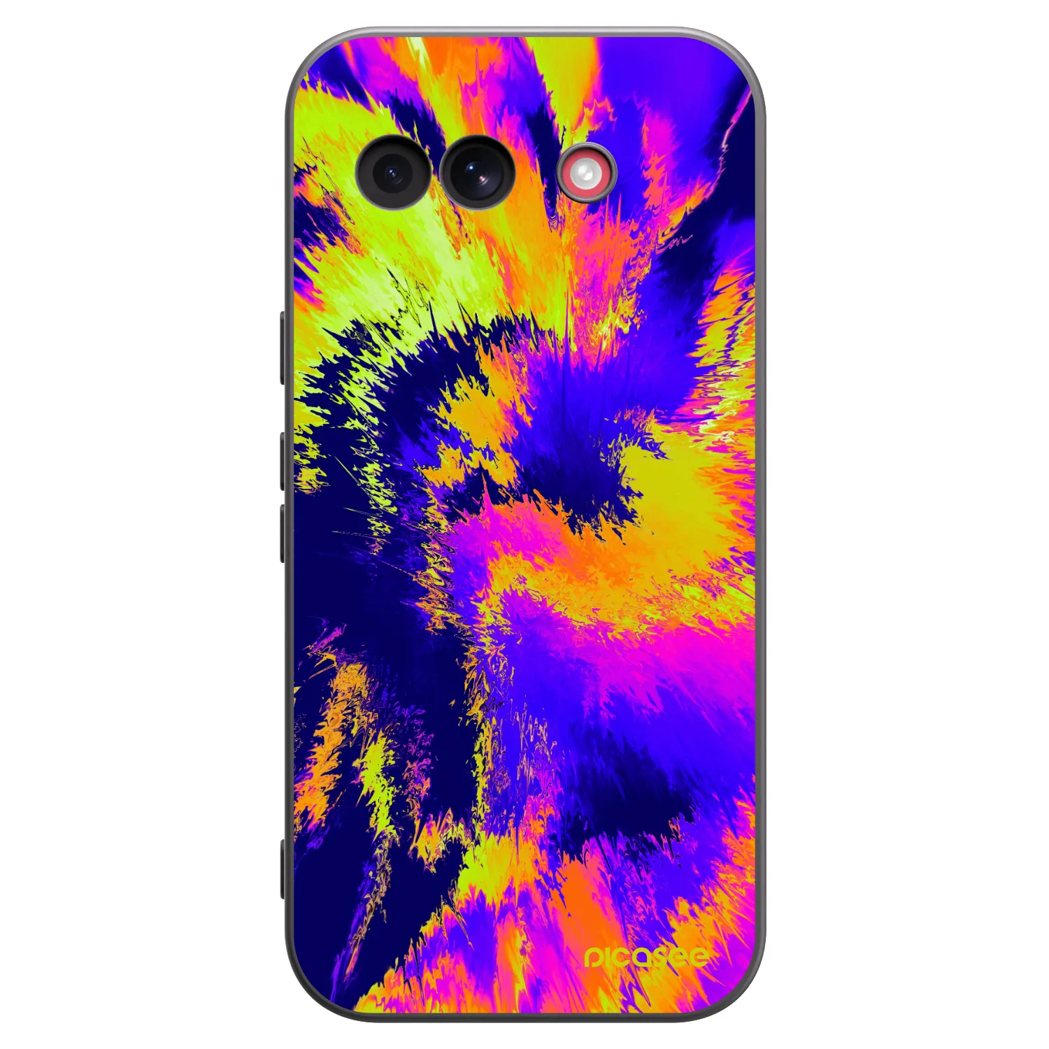 Picasee silikonski črni ovitek za Google Pixel 10a - Burn