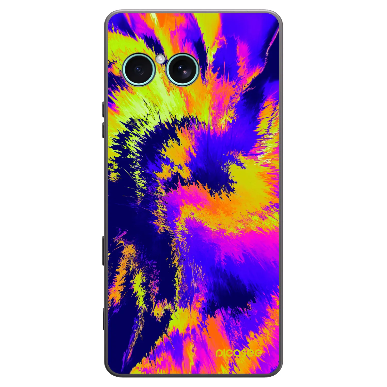 Picasee silikonski črni ovitek za Sony Xperia 10 VII - Burn