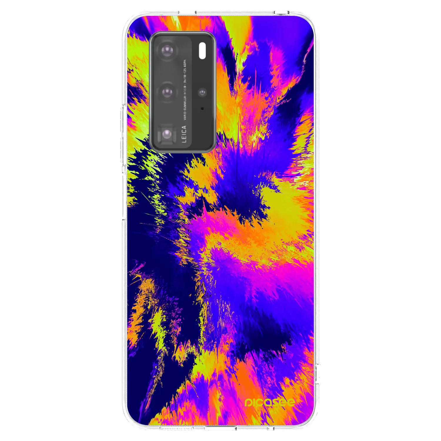 Picasee silikonski prozorni ovitek za Huawei P40 Pro - Burn
