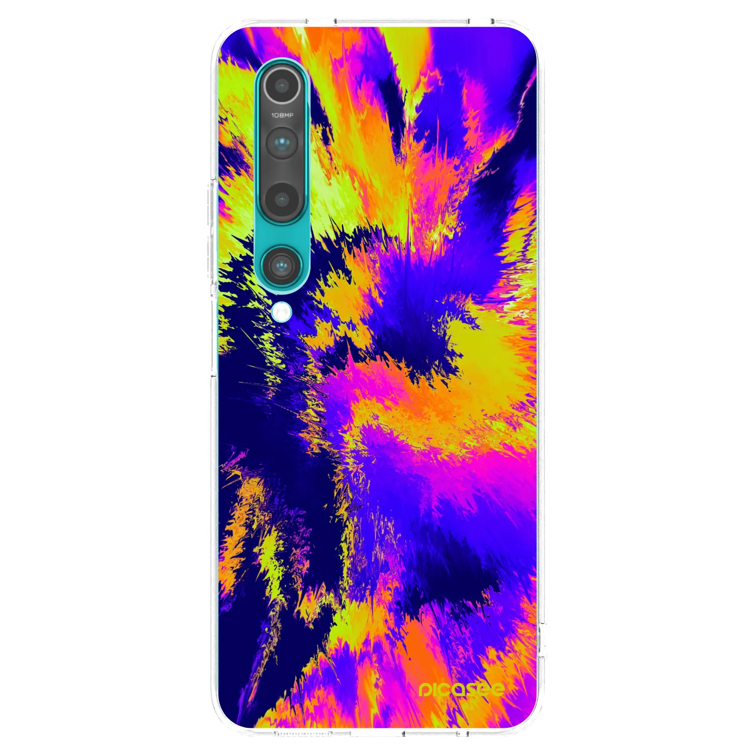 Picasee silikonski prozorni ovitek za Xiaomi Mi 10 - Burn