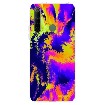Picasee silikonski prozorni ovitek za Realme 6i - Burn