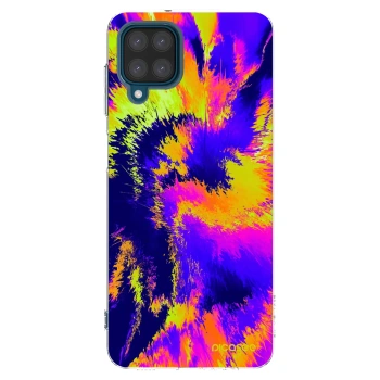 Picasee silikonski prozorni ovitek za Samsung Galaxy A12 A125F - Burn