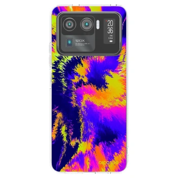 Picasee silikonski prozorni ovitek za Xiaomi Mi 11 Ultra - Burn