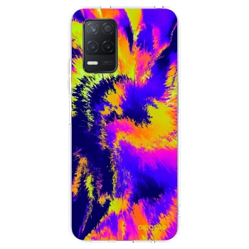 Picasee silikonski prozorni ovitek za Realme 8 5G - Burn