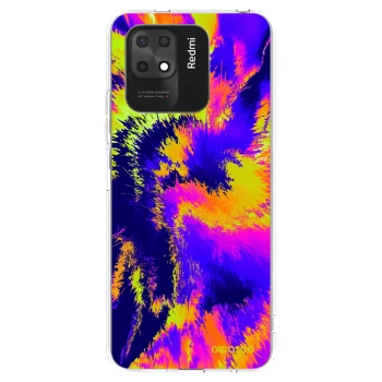 Picasee silikonski prozorni ovitek za Xiaomi Redmi 10C - Burn