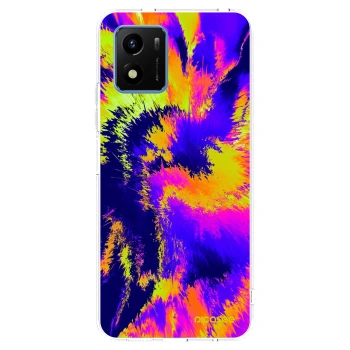 Picasee silikonski prozorni ovitek za Vivo Y01 - Burn