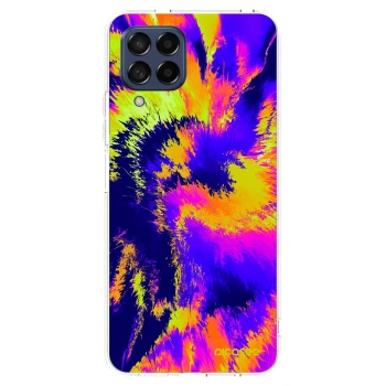 Picasee silikonski prozorni ovitek za Samsung Galaxy M53 5G - Burn