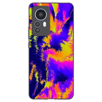 Picasee silikonski črni ovitek za Xiaomi 12T Pro - Burn