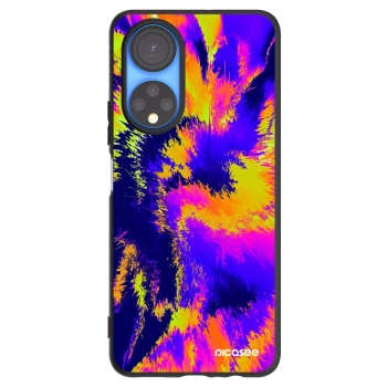 Picasee silikonski črni ovitek za Honor X7 - Burn
