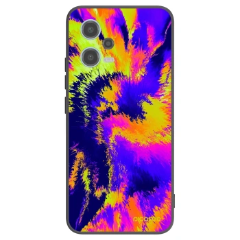 Picasee silikonski črni ovitek za Xiaomi Redmi Note 12 5G - Burn