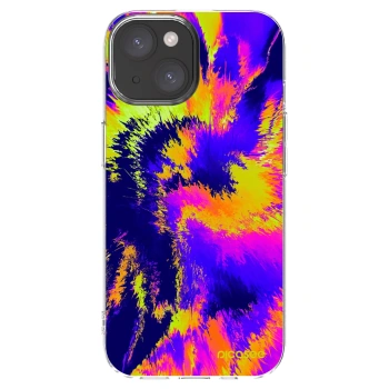 Picasee silikonski prozorni ovitek za Apple iPhone 15 - Burn