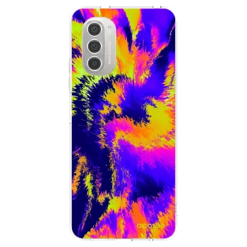 Picasee silikonski prozorni ovitek za Motorola Moto G51 - Burn