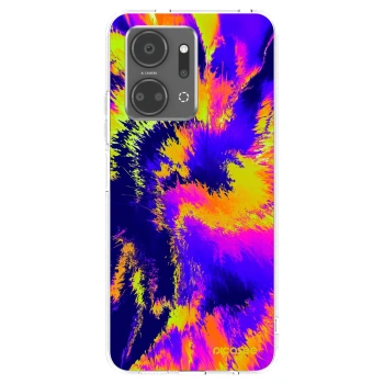 Picasee silikonski prozorni ovitek za Honor X7a - Burn