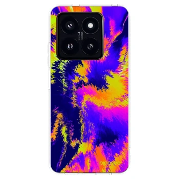 Picasee silikonski prozorni ovitek za Xiaomi 14 Pro - Burn
