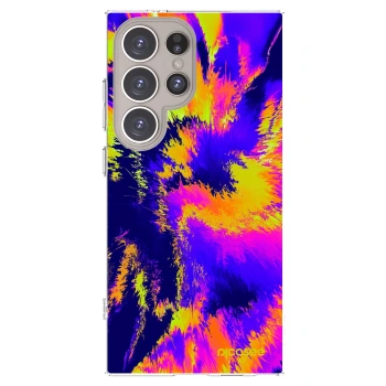 Picasee silikonski prozorni ovitek za Samsung Galaxy S24 Ultra S928B 5G - Burn