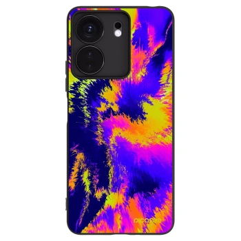 Picasee silikonski črni ovitek za Xiaomi Redmi 13C 4G - Burn