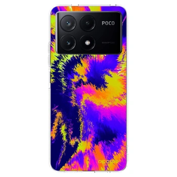 Picasee silikonski prozorni ovitek za Xiaomi Poco X6 Pro - Burn